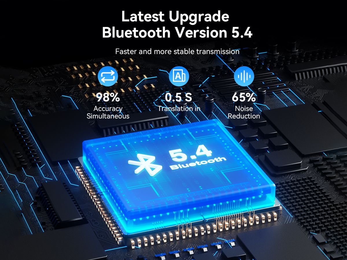 XO G36 Ακουστικά με AI Μετάφραση OWS Μαύρο - Image 3