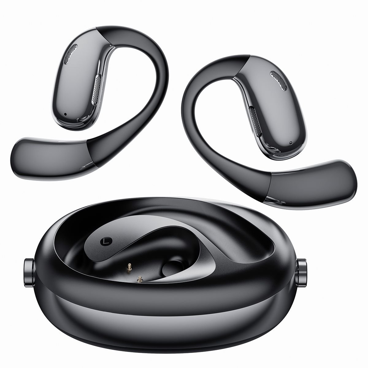 XO G36 Ακουστικά με AI Μετάφραση OWS Μαύρο - Image 6