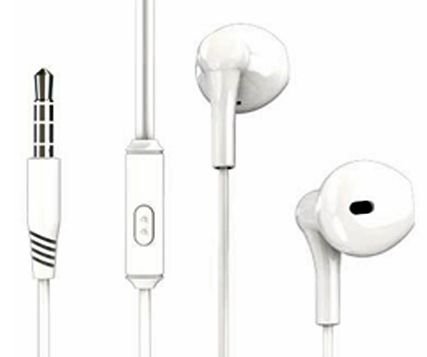 XO EP39 Half In-ear Handsfree 1.15μ Άσπρο