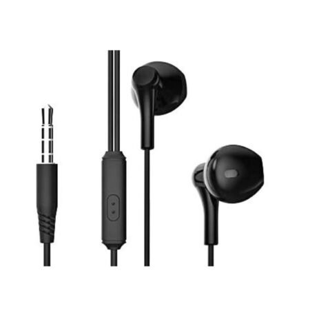 XO EP39 Half In-ear Handsfree 1.15μ Μαύρο