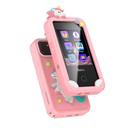 Hoco Y103 Children Phone 2.8" 1000mAh με Κάμερα και Παιχνίδια Ροζ