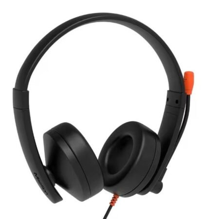 Meetion HP003U Ακουστικά Τηλεφωνίας USB / Μαύρο