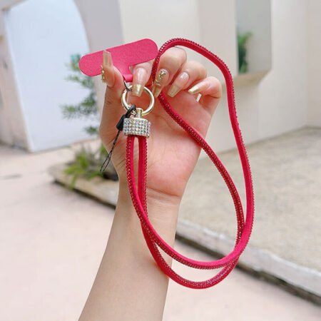Strap mobile Λουράκι Λαιμού για Κινητά Κόκκινο