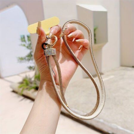 Strap mobile Λουράκι Λαιμού για Κινητά χρυσό