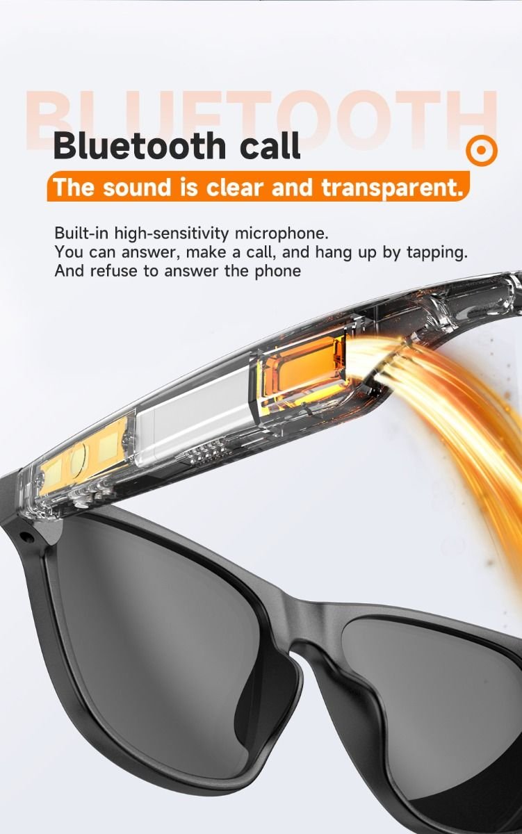 XO E9 Smart Γυαλιά Ήχου με Προστασία από UV - Image 4