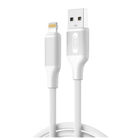 XO NB265  Καλώδιο USB σε Lightning Λευκό