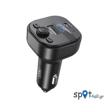 XO BCC18 Smart Bluetooth MP3 Φορτιστής Αυτοκινήτου Type-C 3A