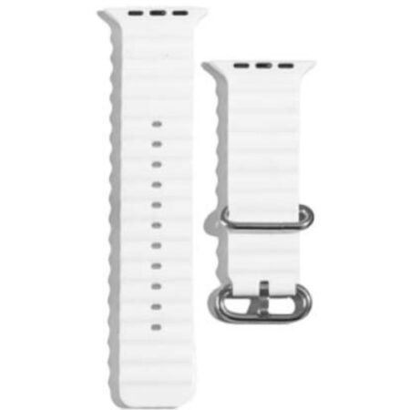 XO BT02A Marine Λουράκι Ρολογιού Σιλικόνης Universal Λευκό 38/40/41mm