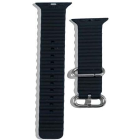 XO BT02A Marine Λουράκι Ρολογιού Σιλικόνης Universal Μαύρο 38/40/41mm