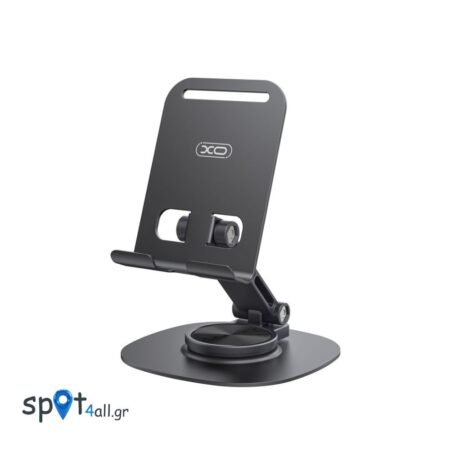 XO C151 Μεταλλική 360° Περιστρεφόμενη Επιτραπέζια Βάση Κινητού