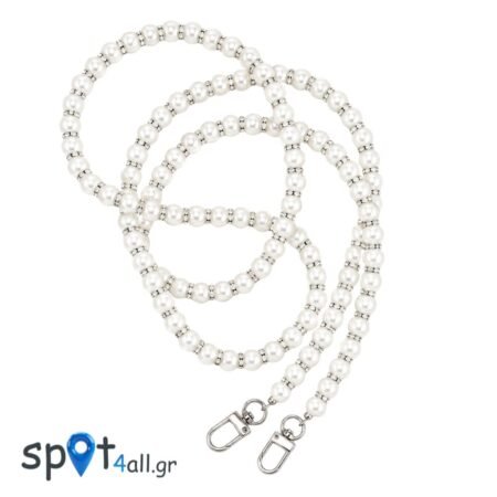 Strap mobile Λουράκι Λαιμού για Κινητά LW4054 silver