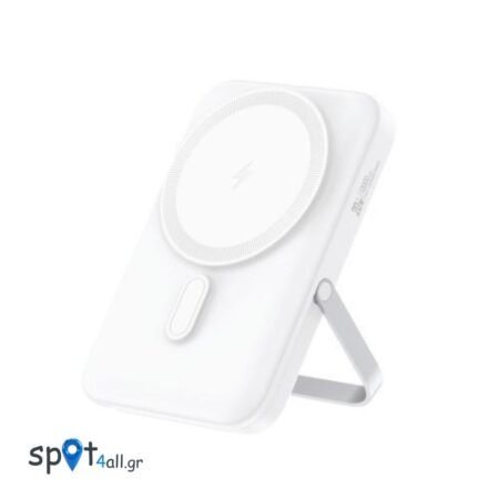 Φορτιστής Ανάγκης Foneng CX101 Magnetic Wireless 20W 10000mAh με Βραχίονα Στήριξης Λευκό