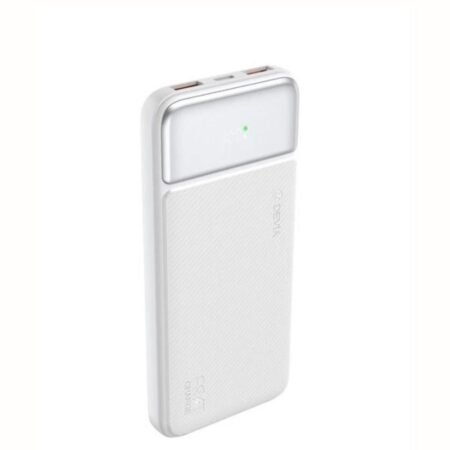 Φορτιστής Ανάγκης Devia EP198 Full Compatible 22.5W 10000mAh με Ψηφιακή Οθόνη Smart Λευκό