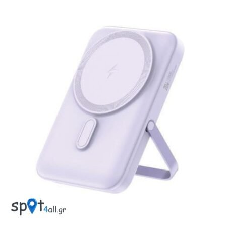 Φορτιστής Ανάγκης Foneng CX101 Magnetic Wireless 20W 10000mAh με Βραχίονα Στήριξης Μωβ