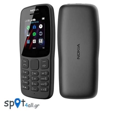 Nokia 106 Black ( ΕΛΛΗΝΙΚΟ ΜΕΝΟΥ)