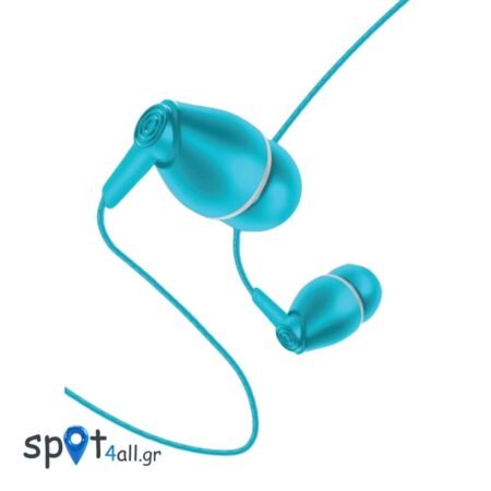 ATC-HF1 Ενσύρματα Ακουστικά Handsfree 3,5mm Μπλε