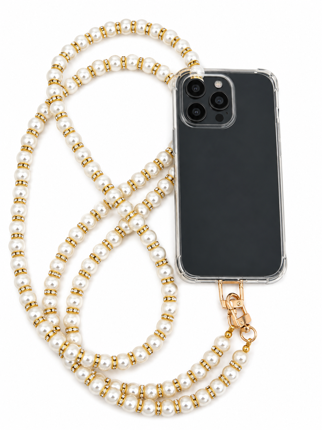 Strap mobile Λουράκι Λαιμού για Κινητά LW4054 gold - Image 6