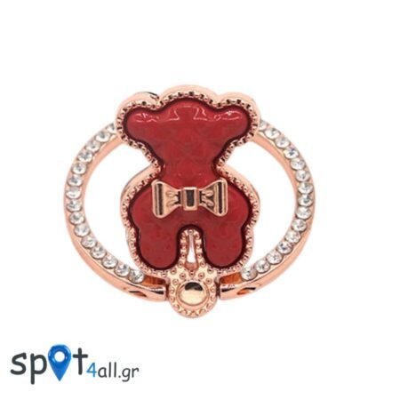 Mobile Ring Bear Strass Bordorodokokkino