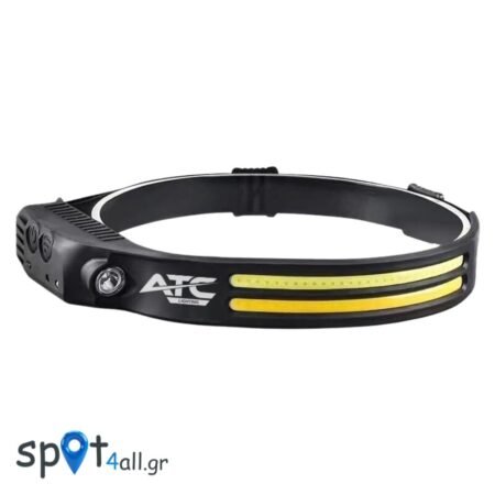 ATC-HL02 Πολυλειτουργικός Φακός Κεφαλής με Αισθητήρα Κίνησης ON/OFF 185 Lumens