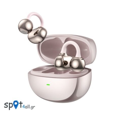 Ai306 Ασύρματα Ακουστικά Bluetooth με AI Μετάφραση & ENC rose gold