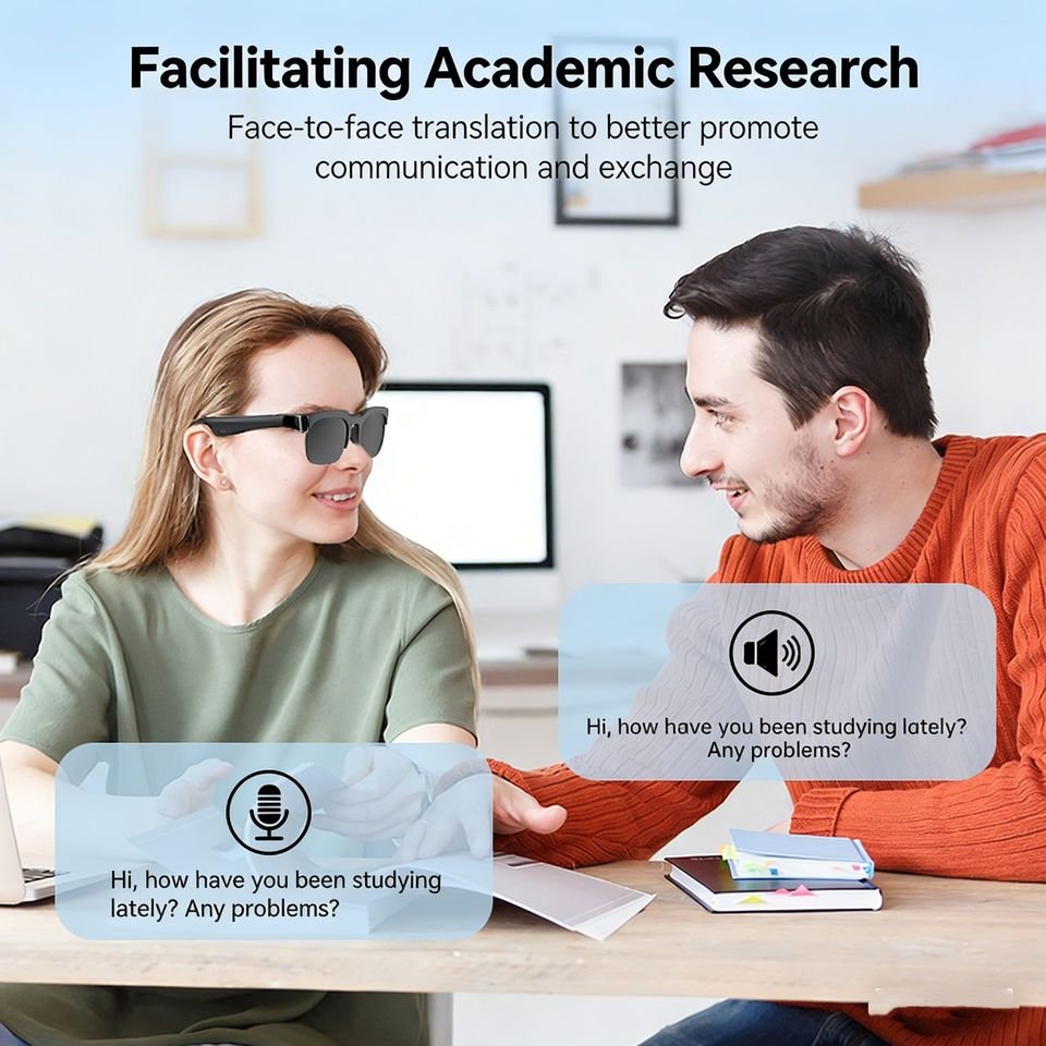 Ai Smart Glasses XG89 – Γυαλιά Ηλίου με Bluetooth & Ai Μετάφραση - Image 2
