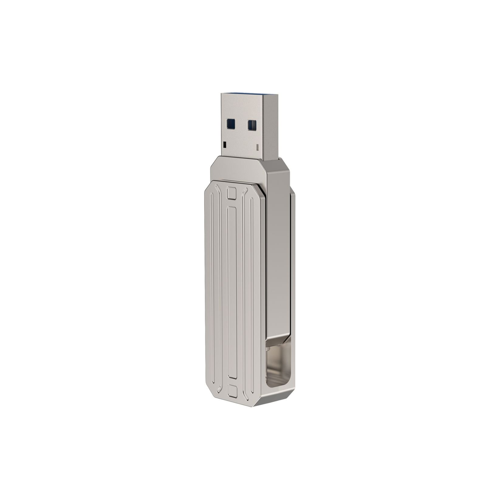 WiWU Wi-FD003 USB Flash Drive 32GB 3in1 (USB / Type-C / Micro USB) Μεταλλικό - Image 3