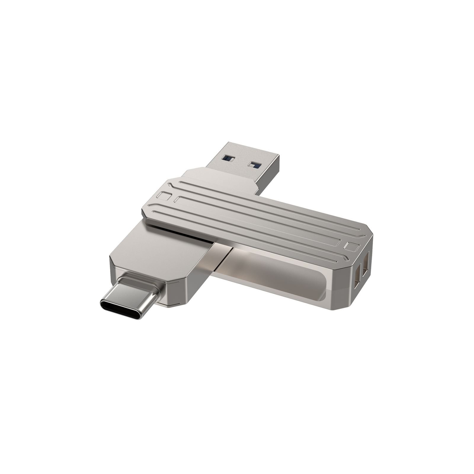 WiWU Wi-FD003 USB Flash Drive 32GB 3in1 (USB / Type-C / Micro USB) Μεταλλικό - Image 7