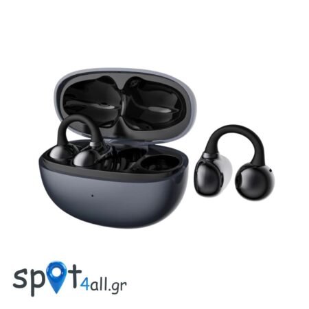Air Soul CD006 Ασύρματα Bluetooth Ακουστικά TWS Μαύρο