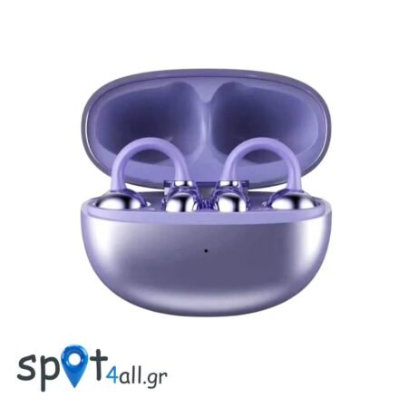 Air Soul CD006 Ασύρματα Bluetooth Ακουστικά TWS Μώβ