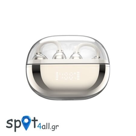 XO G43 Ακουστικά Bluetooth με Διαφανή Επιμεταλλωμένο Σχεδιασμό OWS Χρυσά