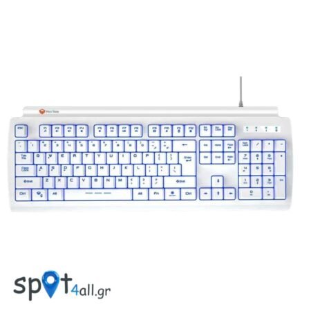 Meetion MT-K9000 Ενσύρματο Gaming Πληκτρολόγιο / Άσπρο
