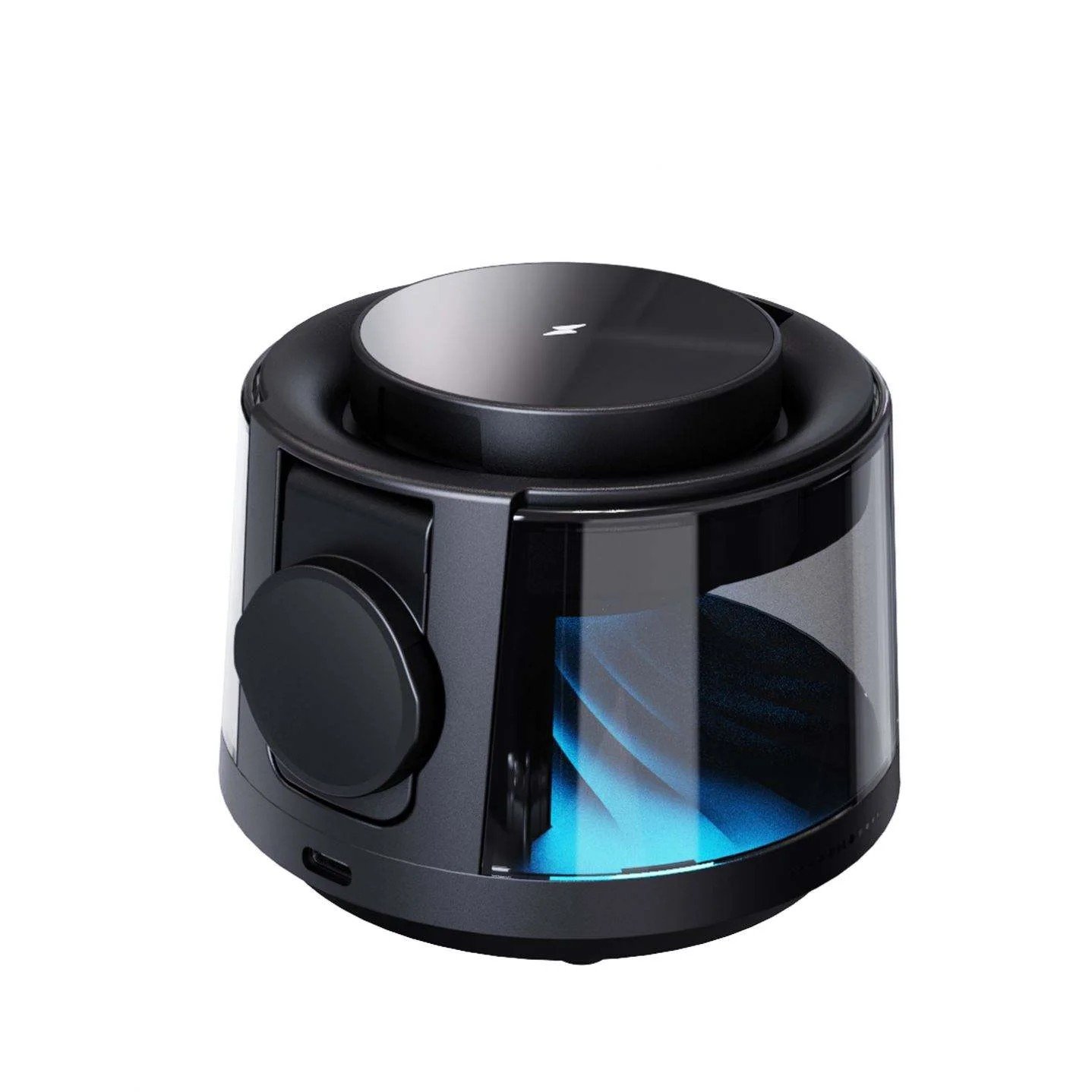 Y01 Σταθμός Ασύρματης Φόρτισης 15W & Bluetooth Ηχείο με RGB Φωτισμό Υ01 - Image 5