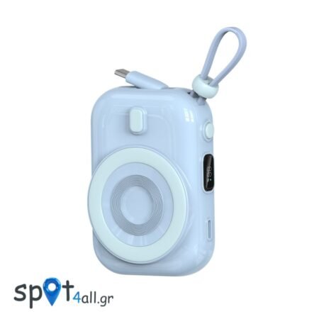 WiWU Wi-P41 Magnetic Power Bank 10000mAh Μπλέ