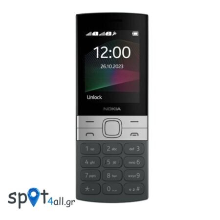 Nokia 150 Dual SIM Κινητό (Ελληνικό Μενού) Black