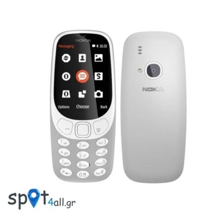 Nokia 3310 Dual SIM (16MB) Κινητό με Κουμπιά (Ελληνικό Μενού) Λευκό