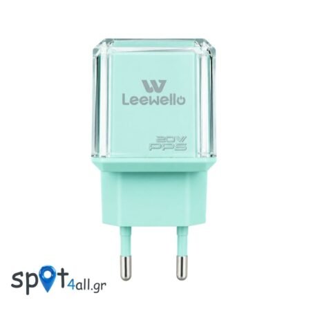 LW202 Crystal Charger Adapter 20W USB-A & Type-C Βεραμάν