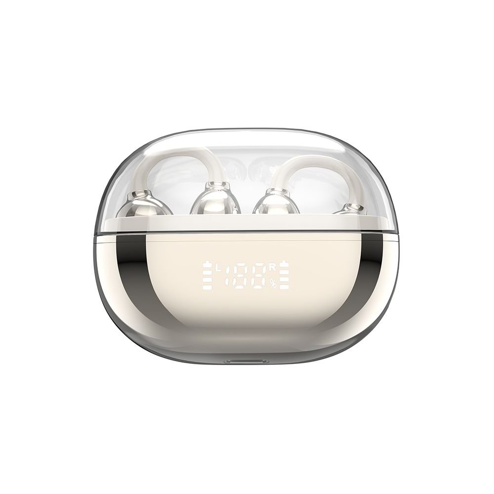 G43 OWS Open‑Ear Ασύρματα Bluetooth Ακουστικά με Θήκη Φόρτισης – Χρυσά - Image 5