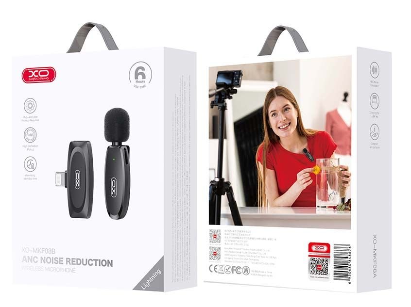 MKF08B Ασύρματο μικρόφωνο Collarclip Lightning - Image 3